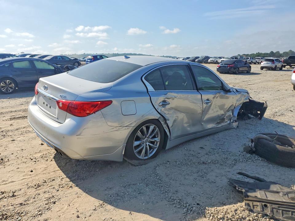 2015 Infiniti Q50 VIN JN1BV7AP1FM330359 COPART salvage auction — FRONT END, Ga - Cert Of Title-Rebuilt Salvage, sold $2,100 on 2026-07-22 (photo 3)