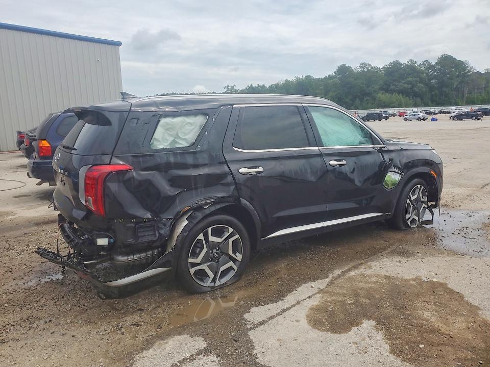 2025 Hyundai Palisade VIN KM8R44GE2SU877603 COPART salvage auction — ROLLOVER, Sc - Cert Of Title-Salvage, sold $350 on 2026-07-27 (photo 3)