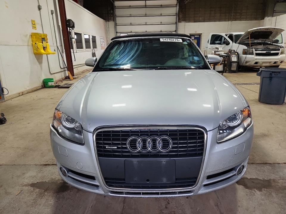 2007 Audi A4 VIN WAUDF48H97K037111 COPART salvage auction — MECHANICAL, Mn - Certificate Of Title, sold $1,150 on 2026-07-02 (photo 5)