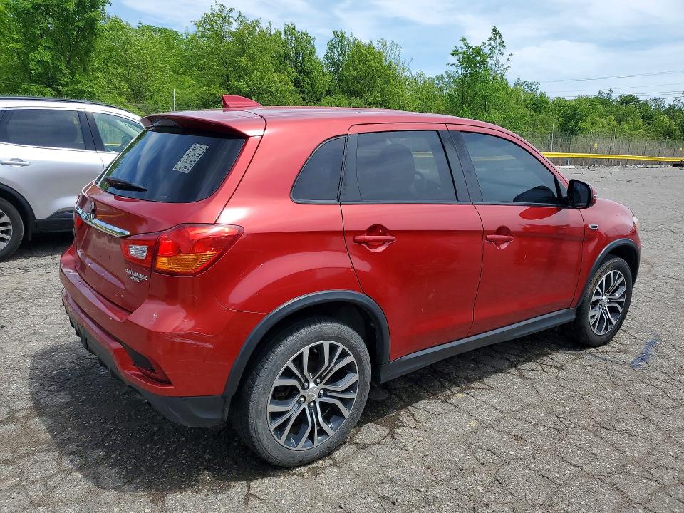 2018 Mitsubishi Outlander VIN JA4AR3AU5JZ035685 COPART salvage auction — MINOR DENT/SCRATCHES, Oh - Certificate Of Title, sold $2,150 on 2026-07-31 (photo 3)