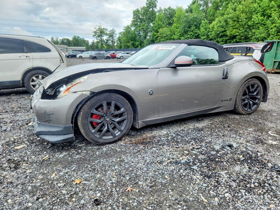 2010 Nissan 370z VIN JN1AZ4FH8AM301580 COPART salvage auction — FRONT END, Md - Cert Of Salvage > 75% Damage, sold $2,750 on 2026-07-10 (photo 1)