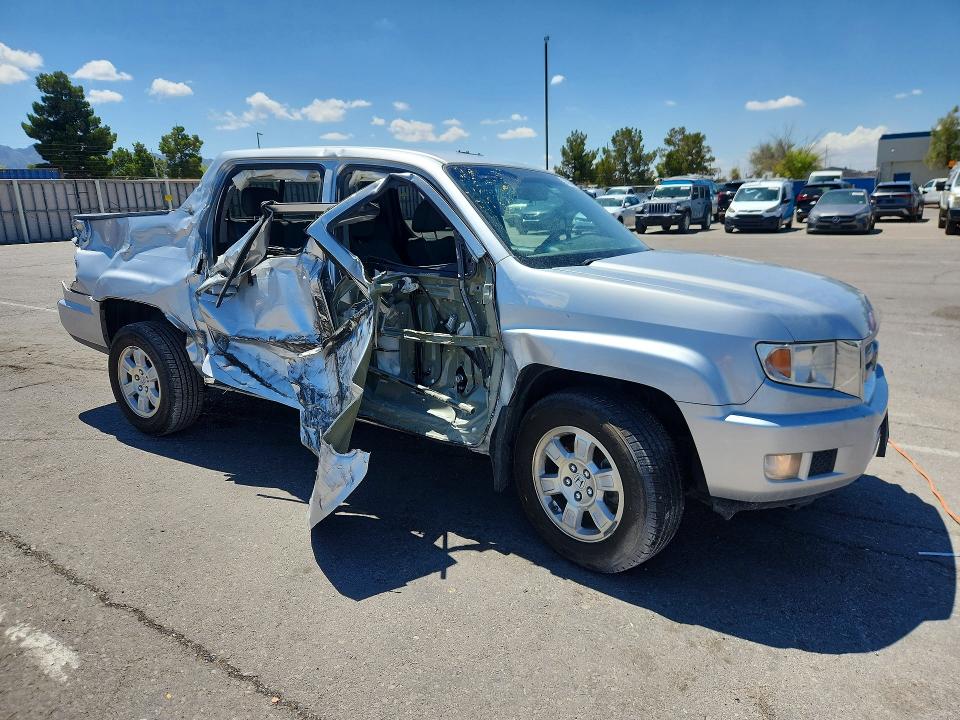 2011 Honda Ridgeline VIN 5FPYK1F48BB010932 COPART salvage auction — ALL OVER, Tx - Salvage Vehicle Title, sold $1,100 on 2026-07-06 (photo 4)