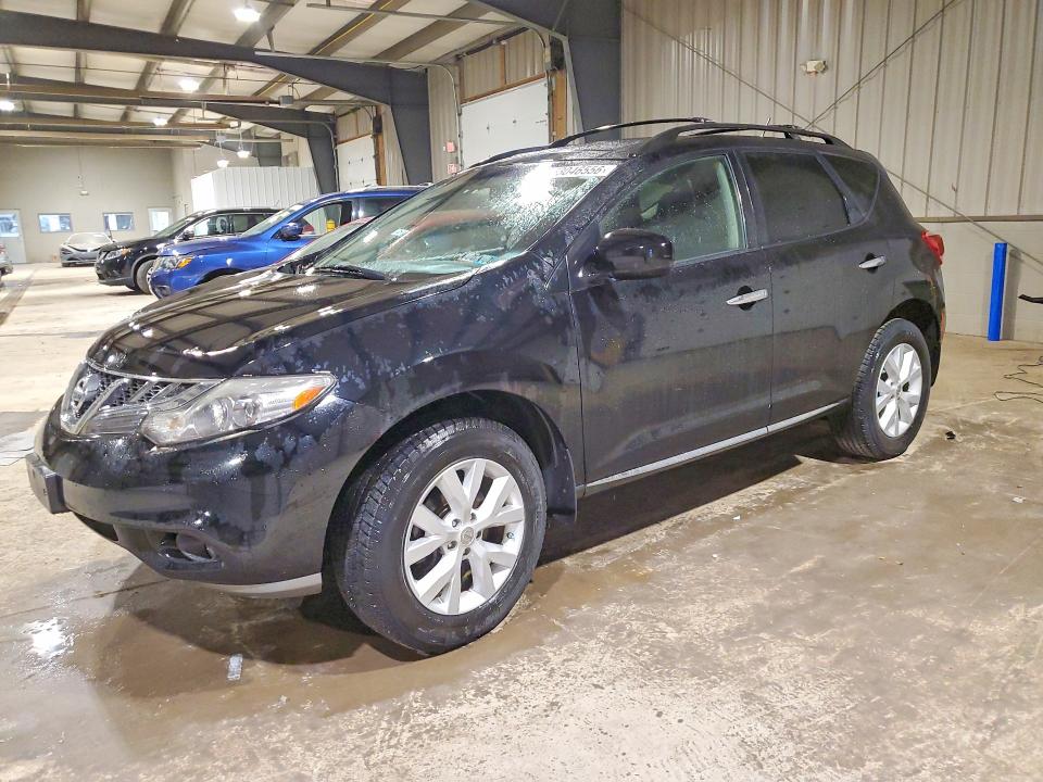 2012 Nissan Murano VIN JN8AZ1MW2CW206277 — COPART salvage auction photo