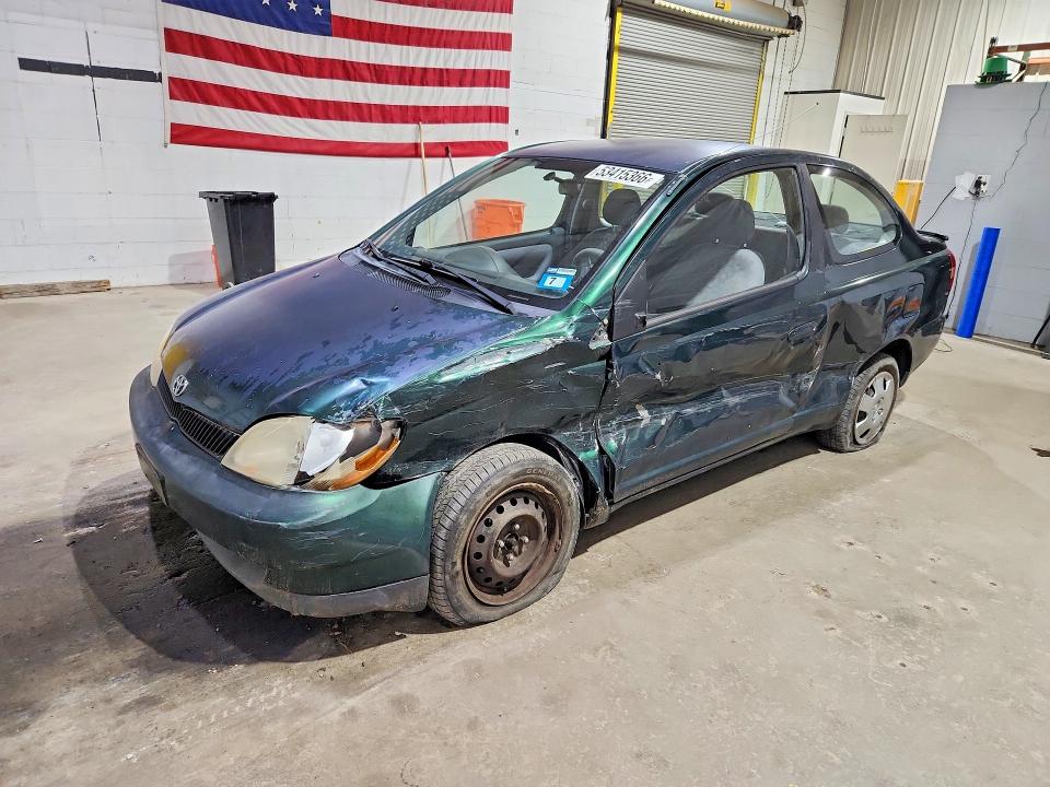 2001 Toyota Echo VIN JTDAT123710177364 COPART salvage auction — FRONT END, Nh - Cert Of Title-Salvage, sold $90 on 2026-07-28 (photo 1)
