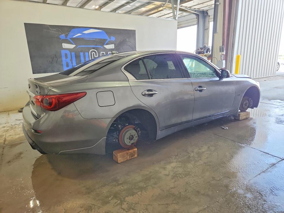 2017 Infiniti Q50 VIN JN1EV7AR5HM841350 COPART salvage auction — VANDALISM, Wv - Cert Of Title-Reconstructed, sold $525 on 2026-07-28 (photo 3)