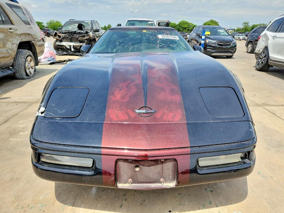 1991 Chevrolet Corvette VIN 1G1YY2381M5100537 COPART salvage auction — NORMAL WEAR, TX - CERTIFICATE OF TITLE, sold $1,900 on 2026-07-09 (photo 5)