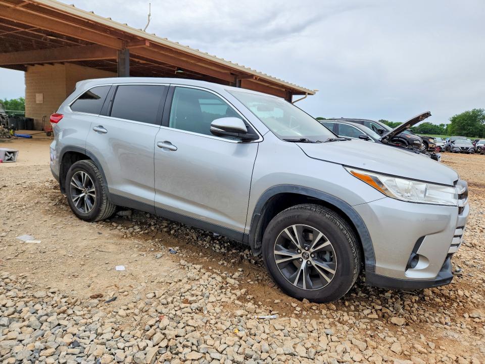 2019 Toyota Highlander VIN 5TDZARFH7KS057706 COPART salvage auction — FRONT END, AL - CERT OF TITLE-SALVAGE TITLE, sold $8,200 on 2026-07-08 (photo 4)