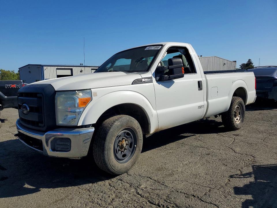 2013 Ford F-250 super duty VIN 1FTBF2A62DEB52747 COPART salvage auction — SIDE, Ca - Dis/Dlr/Exp Lien Papers-Salv, sold $950 on 2026-07-10 (photo 1)