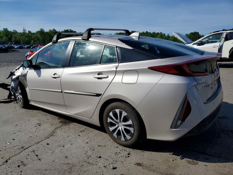 2022 Toyota Prius VIN JTDKAMFP7N3217231 COPART salvage auction — FRONT END, Pa - Certificate Of Salvage, sold $9,500 on 2026-07-08 (photo 2)