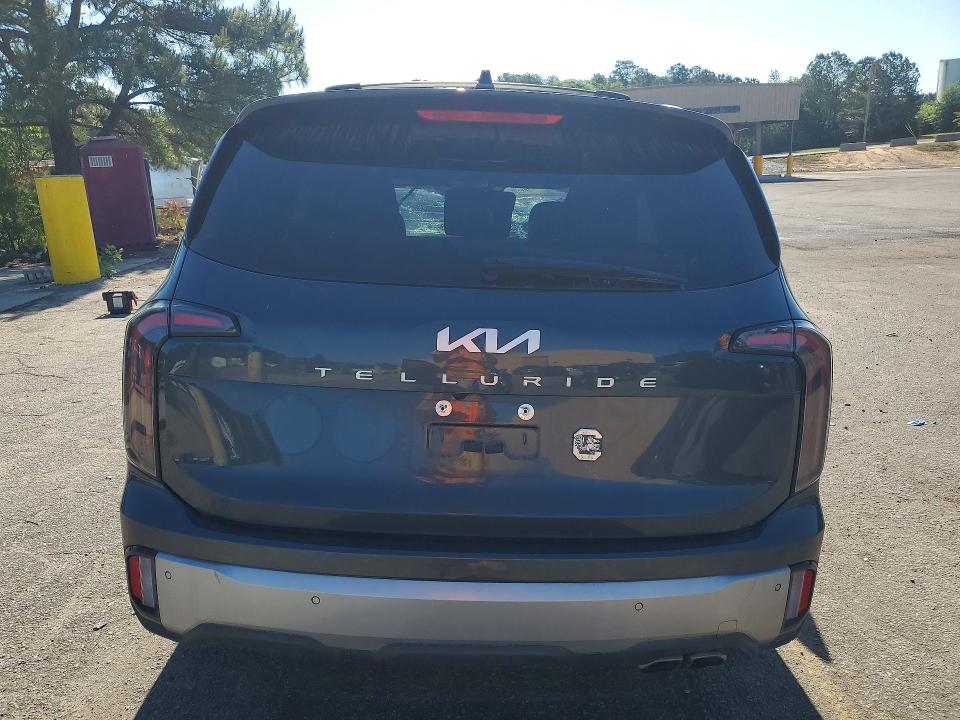2023 Kia Telluride VIN 5XYP54GC7PG372558 COPART salvage auction — FRONT END, Sc - Cert Of Title-Salvage, sold $3,850 on 2026-07-17 (photo 6)
