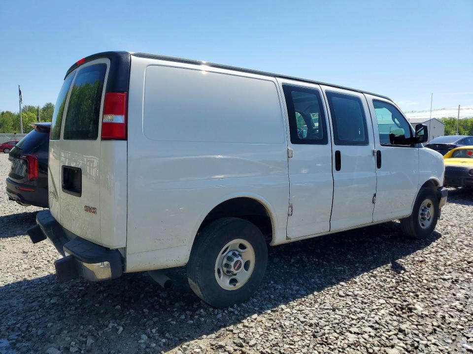2018 Gmc Savana 2500 VIN 1GTW7AFG8J1911947 COPART salvage auction — REAR END, Ma - Cert Of Title-Salvage, sold $1,350 on 2026-07-08 (photo 3)