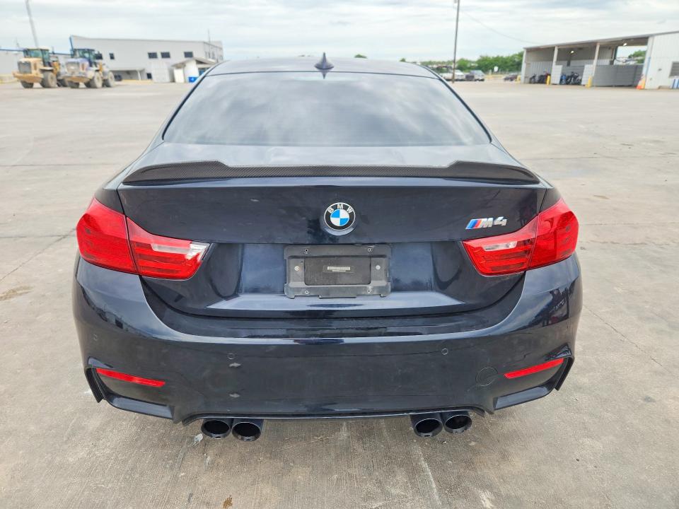 2018 BMW M4 VIN WBS4Y9C59JAA92304 COPART salvage auction — FRONT END, Tx - Salvage Vehicle Title, sold $18,300 on 2026-07-16 (photo 6)