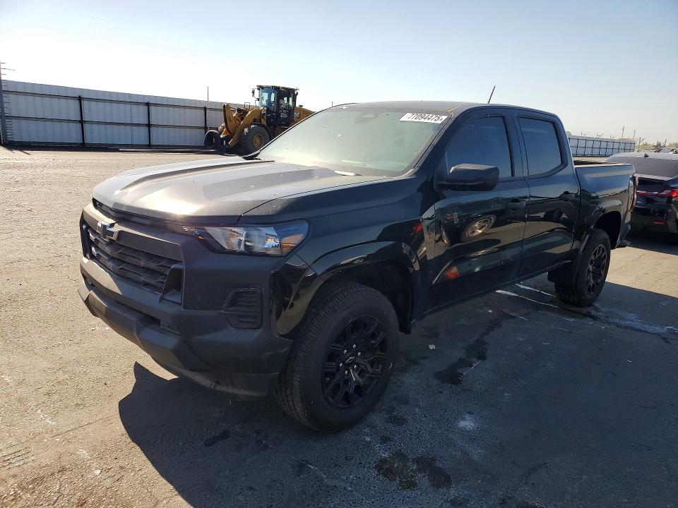 2026 Chevrolet Colorado VIN 1GCPSBEK7T1102571 COPART salvage auction — VANDALISM, OK - CERT OF TITLE-SALVAGE REC THFT, sold $18,000 on 2026-07-30 (photo 1)
