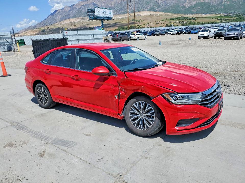 2021 Volkswagen Jetta VIN 3VWC57BU5MM017514 COPART salvage auction — FRONT END, Ut - Salvage Certificate, sold $3,300 on 2026-08-03 (photo 4)