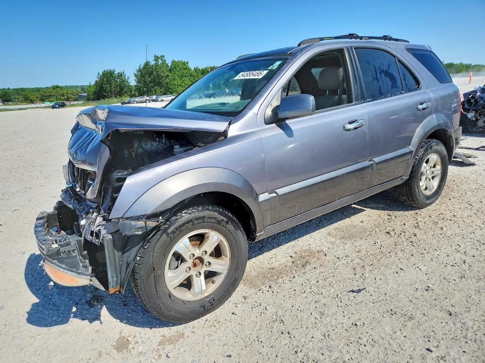 2006 Kia Sorento VIN KNDJC733165607787 COPART salvage auction — FRONT END, Mi - Certificate Of Title, sold $525 on 2026-07-09 (photo 1)