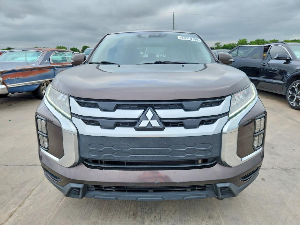 2020 Mitsubishi VIN JA4AR3AU9LU003712 COPART salvage auction — SIDE, Tx - Salvage Vehicle Title, sold $2,650 on 2026-07-30 (photo 5)