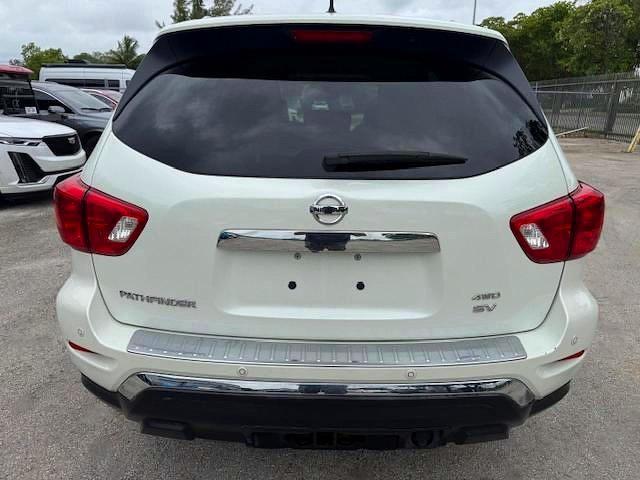 2017 Nissan Pathfinder sv VIN 5N1DR2MM1HC627750 COPART salvage auction — WATER/FLOOD, Fl - Certificate Of Destruction (P), sold $4,900 on 2026-07-09 (photo 6)