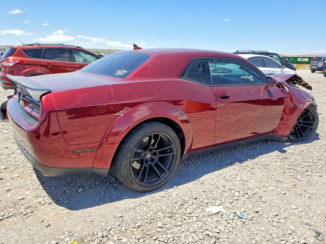2021 Dodge Challenger VIN 2C3CDZFJ8MH576771 COPART salvage auction — Front End, Sc - Salvage Title, sold $9,999 on 2026-09-22 (photo 3)