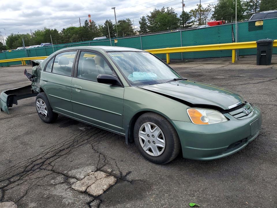 2003 Honda Civic VIN 2HGES16563H527714 COPART salvage auction — FRONT END, CO - PUBLIC - SALVAGE TITLE, sold $700 on 2026-07-09 (photo 4)