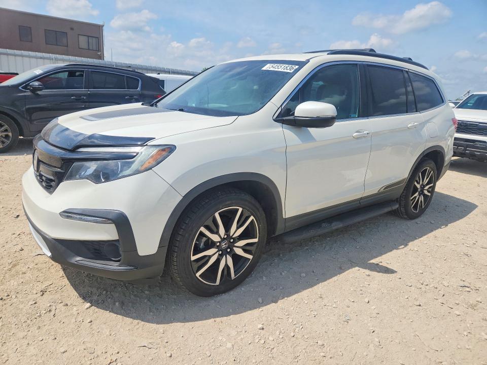 2019 Honda Pilot VIN 5FNYF6H51KB050754 COPART salvage auction — SIDE, Ks - Cert Of Title-Salvage, sold $9,400 on 2026-07-30 (photo 1)