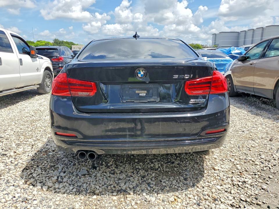 2017 BMW 3 series VIN WBA8B9G56HNU48533 COPART salvage auction — MECHANICAL, FL - CERTIFICATE OF TITLE, sold $1,800 on 2026-07-02 (photo 6)