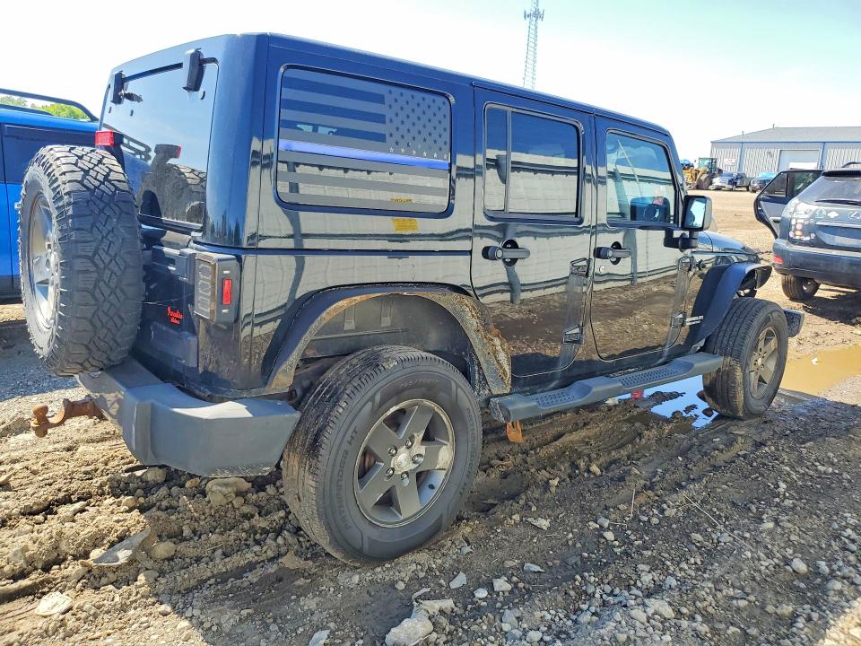 2011 Jeep Wrangler unlimited VIN 1J4BA3H15BL623680 COPART salvage auction — MECHANICAL, Mi - Dealer Only Clean Title (P), sold $2,850 on 2026-07-09 (photo 3)