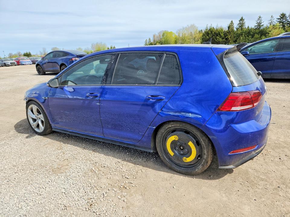 2019 Volkswagen Golf VIN WVWWA7AU7KW119990 COPART salvage auction — FRONT END, On - Permit Salvage (P), sold $5,500 on 2026-07-21 (photo 2)