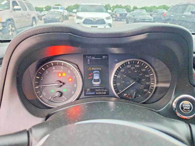 2019 Infiniti Q50 VIN JN1EV7AP6KM514588 COPART salvage auction — SIDE, Tx - Salvage Vehicle Title, sold $625 on 2026-07-16 (photo 9)
