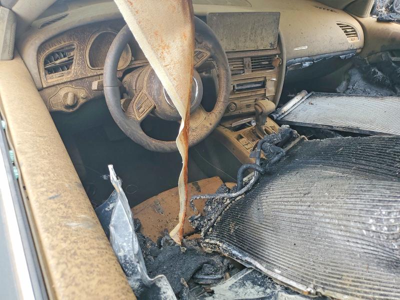 2013 Audi A5 VIN WAULFAFR9DA077518 COPART salvage auction — BURN, Sc - Cert Of Title-Salvage Fire, sold $350 on 2026-07-20 (photo 8)