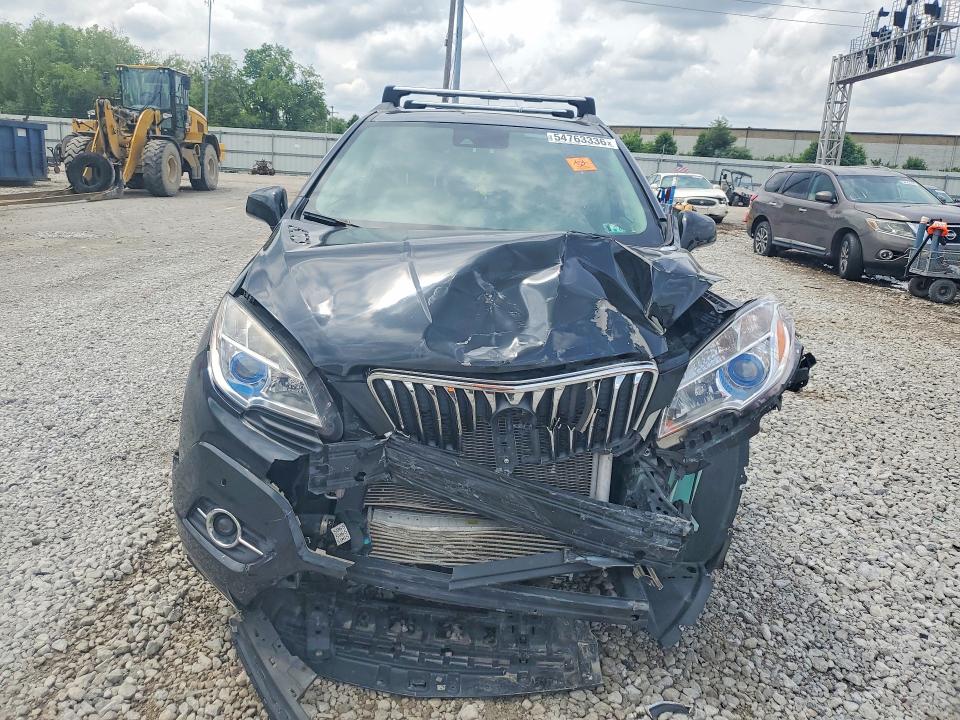 2013 Buick Encore VIN KL4CJHSB1DB204754 COPART salvage auction — FRONT END, Oh - Cert Of Title-Salvage, sold $750 on 2026-07-17 (photo 5)