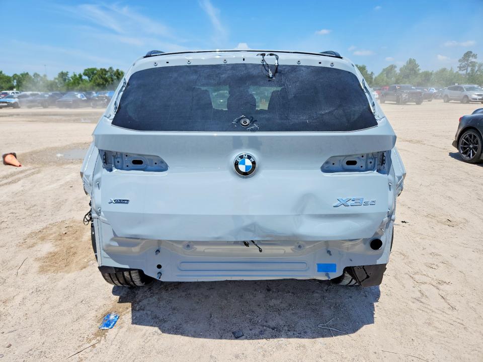 2026 BMW X3 VIN 5UX53GP05T9440676 COPART salvage auction — REAR END, Tx - Salvage Vehicle Title, sold $35,000 on 2026-08-23 (photo 6)