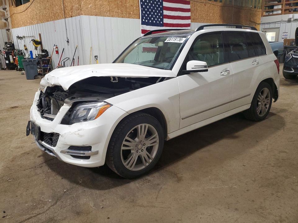 2014 Mercedes-benz Glk-klasse VIN WDCGG8JB5EG328368 COPART salvage auction — FRONT END, Ak - Bill Of Sale- Salvage, sold $25 on 2026-07-28 (photo 1)