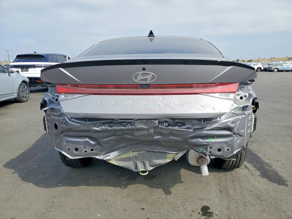 2025 Hyundai VIN KMHLM4DGXSU925277 COPART salvage auction — REAR END, Ca - Salvage Certificate, sold $6,000 on 2026-07-13 (photo 6)