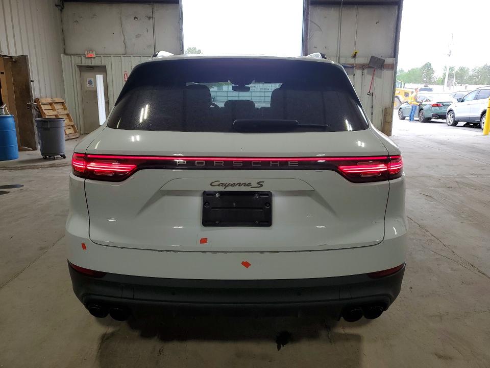 2023 Porsche Cayenne VIN WP1AB2AY1PDA14554 COPART salvage auction — FRONT END, Ny - Mv-907A Salvage Certificate, sold $31,750 on 2026-07-03 (photo 6)
