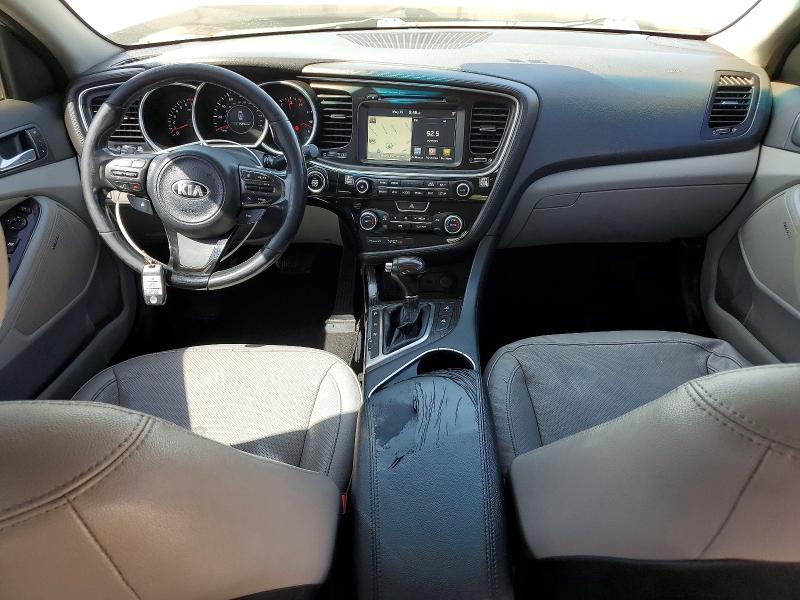 2015 Kia Optima VIN 5XXGN4A76FG356835 COPART salvage auction — FRONT END, CA - SALVAGE CERTIFICATE, sold $1,000 on 2026-07-24 (photo 8)