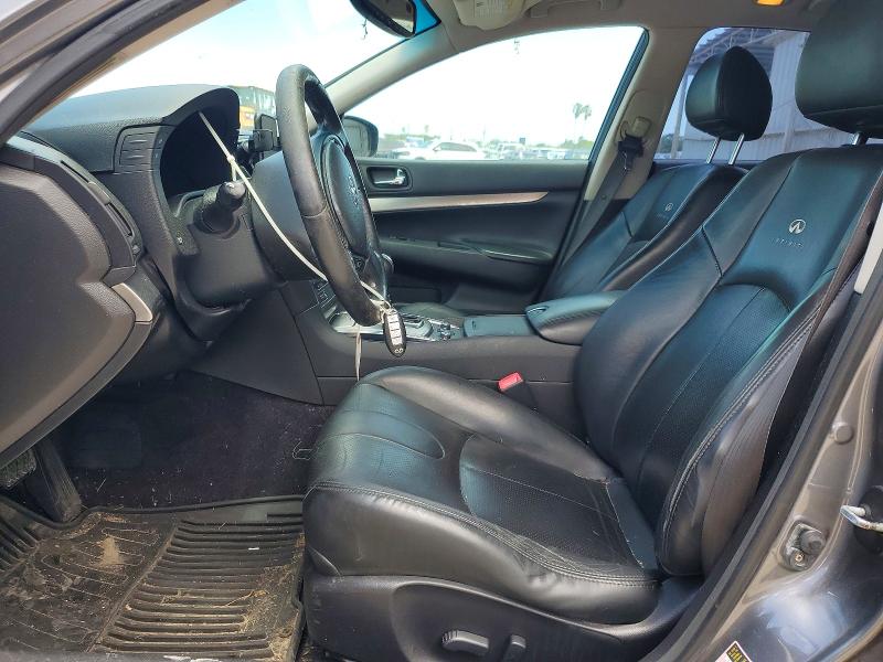 2012 Infiniti VIN JN1DV6AR1CM862257 COPART salvage auction — MECHANICAL, Tx - Salvage Vehicle Title, sold $175 on 2026-07-07 (photo 7)