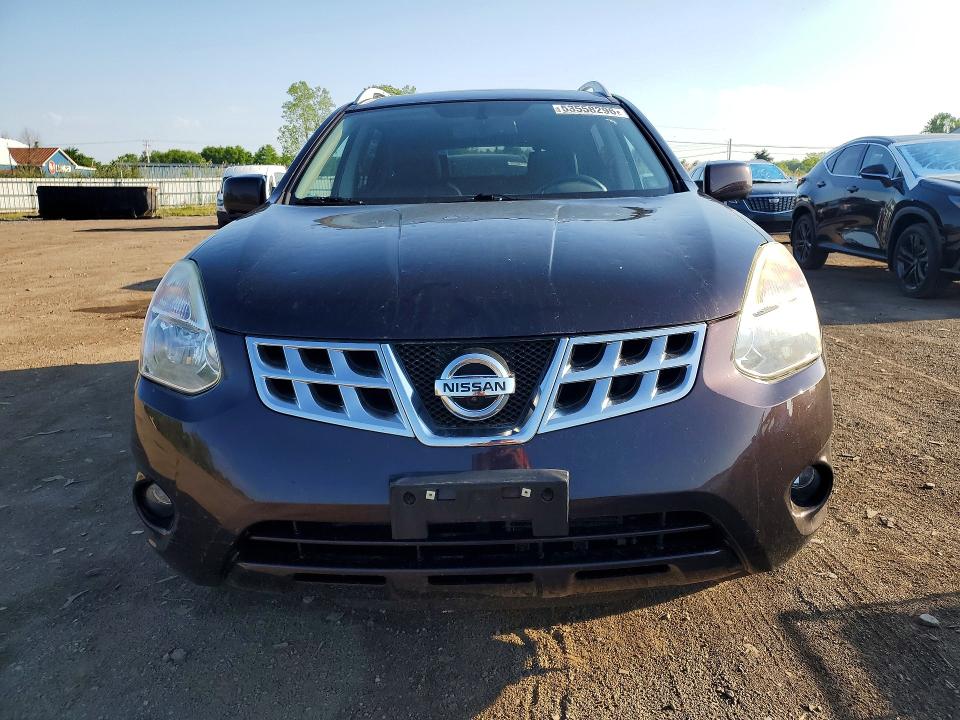 2013 Nissan Rogue VIN JN8AS5MV0DW655378 COPART salvage auction — HAIL, Oh - Cert Of Title-Salvage, sold $1,450 on 2026-07-09 (photo 5)