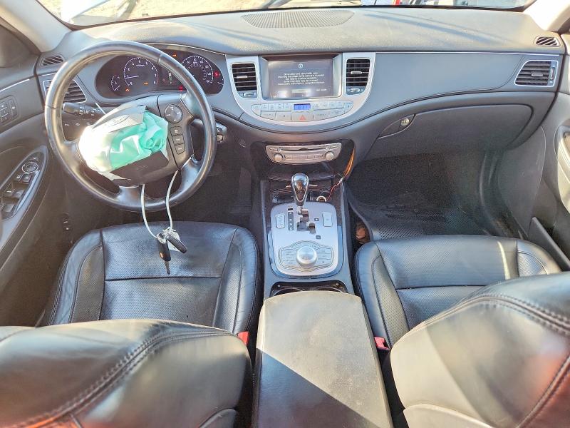 2013 Hyundai Genesis VIN KMHGC4DH5DU227904 COPART salvage auction — UNDERCARRIAGE, Fl - Certificate Of Destruction, sold $625 on 2026-07-09 (photo 8)