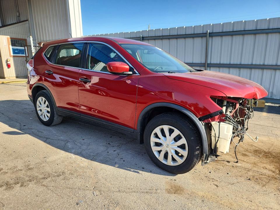 2016 Nissan Rogue VIN KNMAT2MV2GP655114 COPART salvage auction — FRONT END, Id - Salvage Certificate Of Title, sold $650 on 2026-07-27 (photo 4)