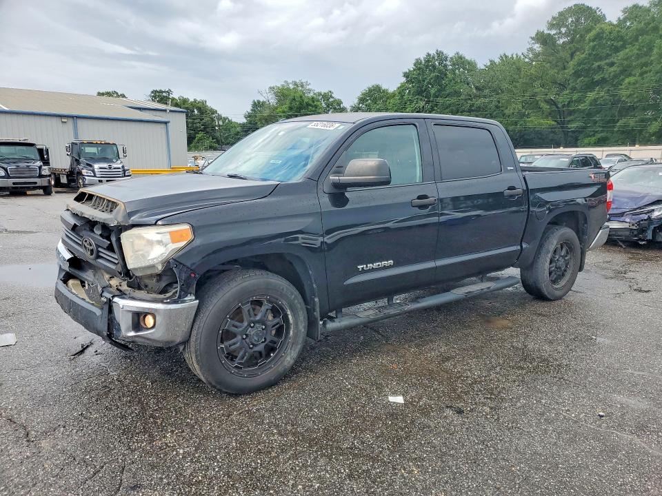 2015 Toyota Tundra VIN 5TFEM5F17FX092554 COPART salvage auction — FRONT END, Ms - Cert Of Title-Salvaged, sold $8,500 on 2026-07-13 (photo 1)