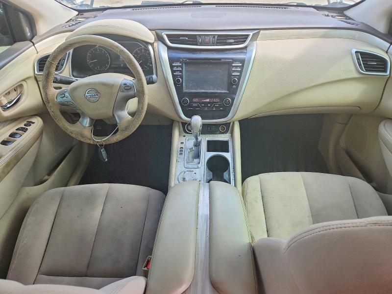 2018 Nissan Murano VIN 5N1AZ2MG0JN161638 COPART salvage auction — FRONT END, Al - Cert Of Title-Salvage Title, sold $1,600 on 2026-07-02 (photo 8)