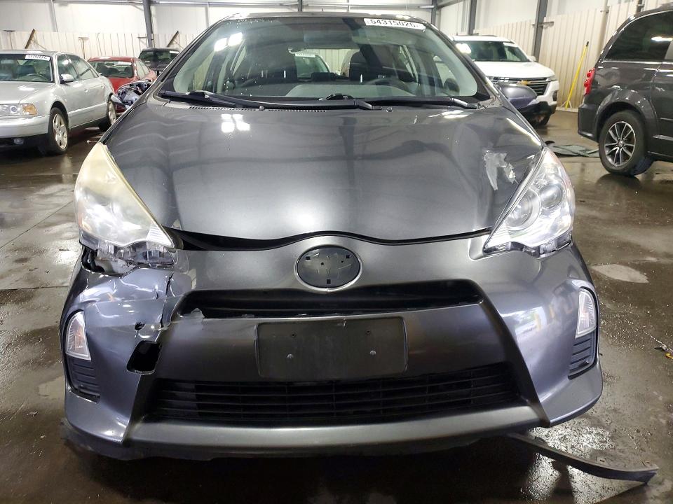 2013 Toyota Prius VIN JTDKDTB31D1036706 COPART salvage auction — FRONT END, Mn - Cert Of Title-Prior Salvage, sold $275 on 2026-07-28 (photo 5)
