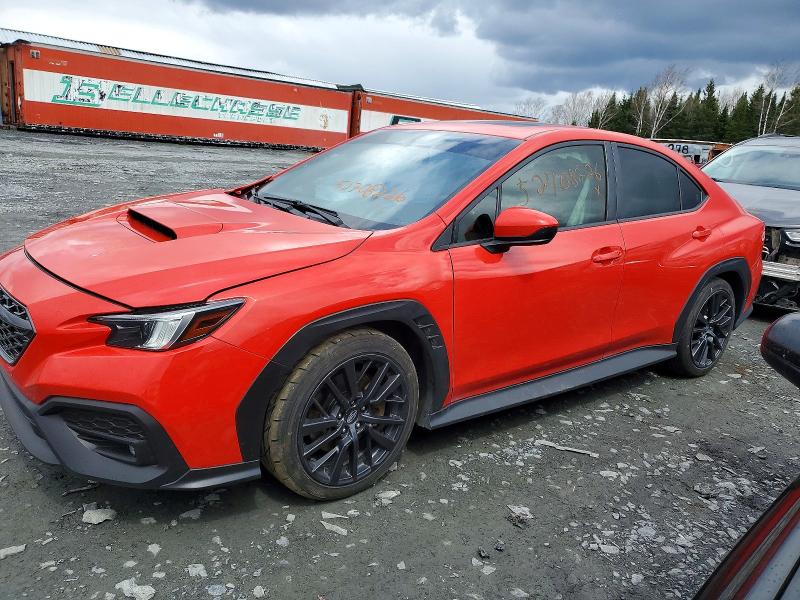 2022 Subaru Wrx VIN JF1VBAF65N9008427 COPART salvage auction — SIDE, QC - GRAVEMENT ACCIDENTE, sold $7,200 on 2026-09-01 (photo 1)