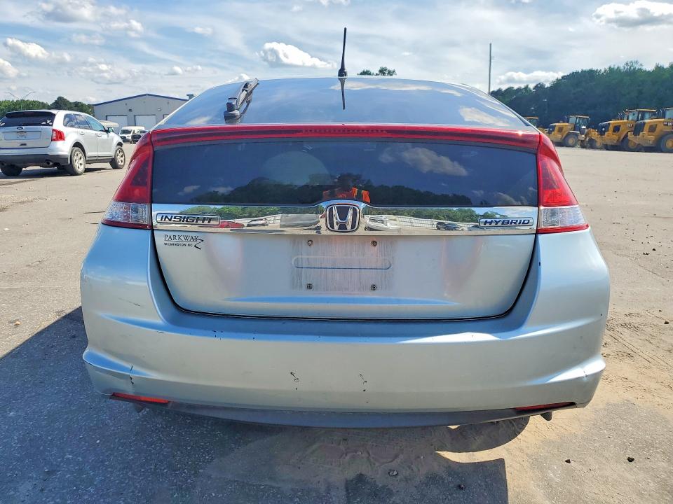 2012 Honda Insight VIN JHMZE2H54CS002149 COPART salvage auction — FRONT END, Nc - Salvage Certificate Of Title, sold $1,050 on 2026-07-14 (photo 6)