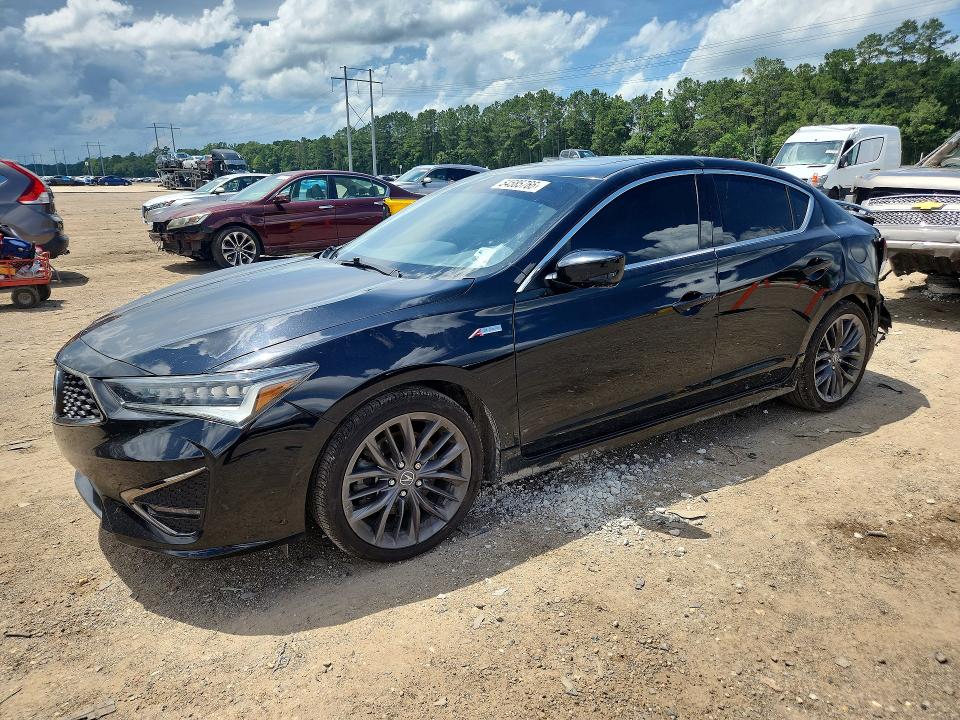 2021 Acura VIN 19UDE2F86MA001893 COPART salvage auction — REAR END, La - Cert Of Title-Salvage, sold $5,100 on 2026-07-02 (photo 1)