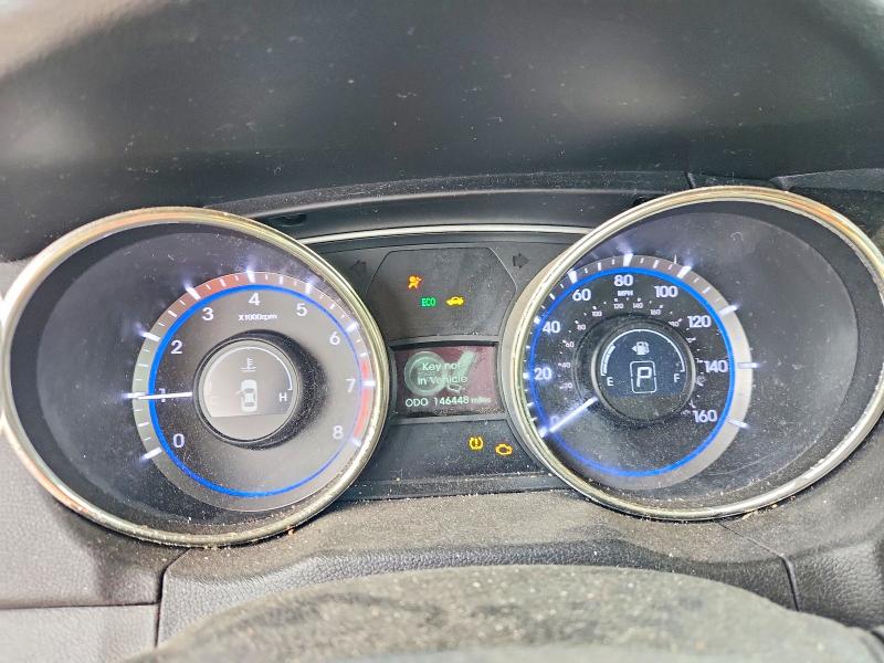 2012 Hyundai Sonata VIN 5NPEC4AB4CH335113 COPART salvage auction — FRONT END, Al - Cert Of Title-Salvage Title, sold $400 on 2026-07-14 (photo 9)