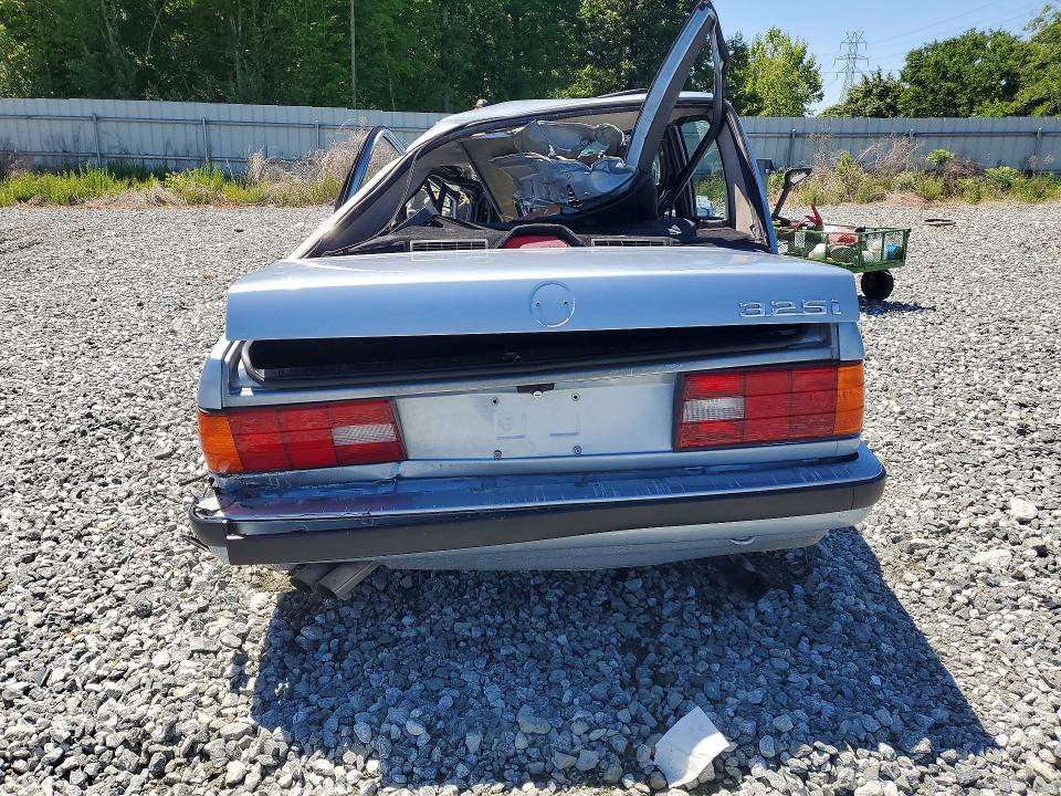 1990 BMW 3 series VIN WBAAD131XLED12577 COPART salvage auction — SIDE, Nc - Salvage Certificate Of Title, sold $1,600 on 2026-07-29 (photo 6)