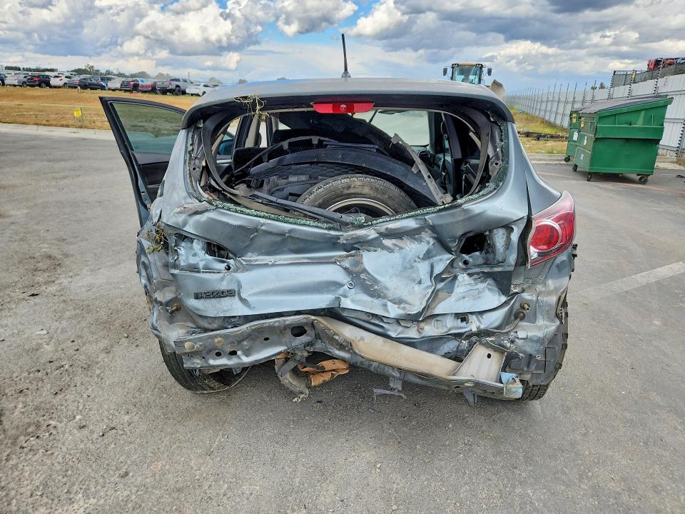 2012 Mazda 3 VIN JM1BL1L85C1671492 COPART salvage auction — REAR END, Ca - Salvage Certificate, sold $100 on 2026-07-28 (photo 6)