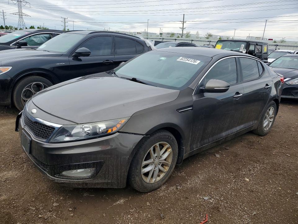 2013 Kia Optima VIN 5XXGM4A76DG188873 COPART salvage auction — REAR END, Wv - Salvage Certificate, sold $800 on 2026-07-09 (photo 1)