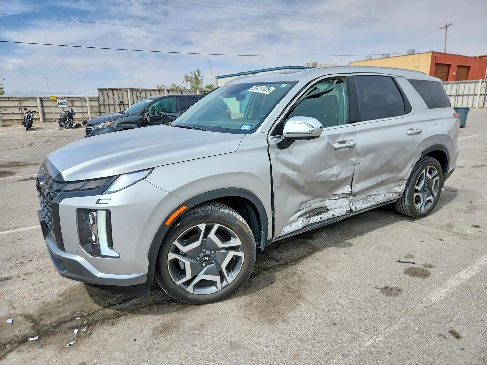 2025 Hyundai Palisade VIN KM8R5DGE1SU821486 COPART salvage auction — SIDE, Tx - Salvage Vehicle Title, sold $17,400 on 2026-07-31 (photo 1)